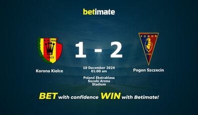 Dự đoán Korona Kielce vs Pogon Szczecin, Tỷ lệ & Mẹo cá cược 09/12/2024