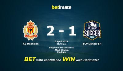 Dự đoán KV Mechelen vs FCV Dender EH, tỷ lệ cá cược 04/04/2025