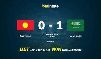 Soi kèo Kyrgyzstan vs Ả Rập Saudi, Tỷ lệ & Mẹo cá cược 21/01/2024