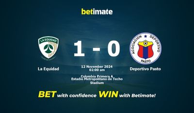 Soi kèo La Equidad vs Deportivo Pasto, Tỷ lệ & Mẹo cá cược 11/11/2024