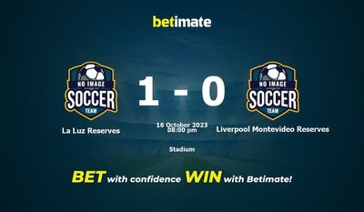 Dự đoán La Luz Reserves vs Liverpool Montevideo Reserves, tỷ lệ và mẹo cá cược 16/10/2023