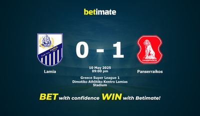 Dự đoán Lamia vs Panserraikos, Tỷ lệ cược & Mẹo cá cược 05/10/2025