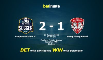 Dự đoán, tỷ lệ cược và mẹo cá cược Lamphun Warrior FC vs Muang Thong United 01/11/2025