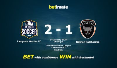 Dự đoán, tỷ lệ cược và mẹo cá cược Lamphun Warrior FC vs Nakhon Ratchasima 01/14/2025