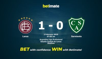 Dự đoán Lanus vs Sarmiento, Tỷ lệ cược & Mẹo cá cược 02/02/2025