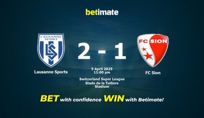 Dự đoán Lausanne Sports vs FC Sion, Tỷ lệ cược & Mẹo cá cược 04/05/2025