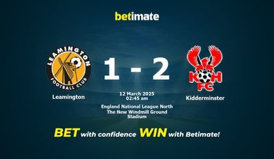 Dự đoán Leamington vs Kidderminster, Tỷ lệ cược & Mẹo cá cược 03/11/2025