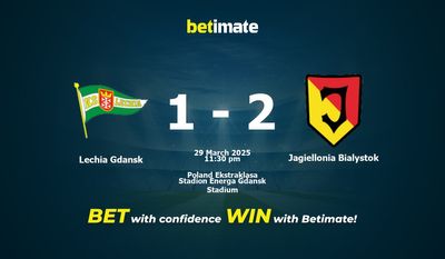 Soi kèo Lechia Gdansk vs Jagiellonia Bialystok, Tỷ lệ & Mẹo cá cược 29/03/2025