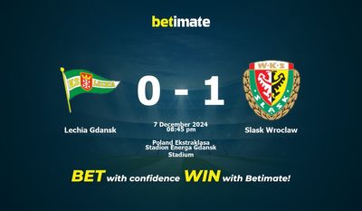 Dự đoán Lechia Gdansk vs Slask Wroclaw, Tỷ lệ cược & Mẹo cá cược 12/07/2024