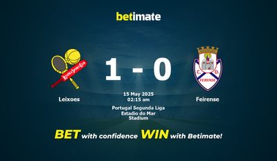 Dự đoán Leixoes vs Feirense, Tỷ lệ cược & Mẹo cá cược 05/14/2025