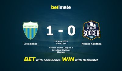 Dự đoán Levadiakos vs Athens Kallithea, Tỷ lệ cược & Mẹo cá cược 05/10/2025