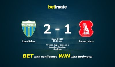Dự đoán Levadiakos vs Panserraikos, tỷ lệ cá cược 05/04/2025