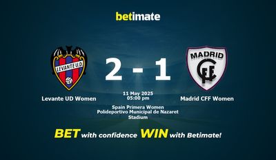 Dự đoán Levante UD Women vs Madrid CFF Women, Tỷ lệ cược & Mẹo cá cược 05/11/2025