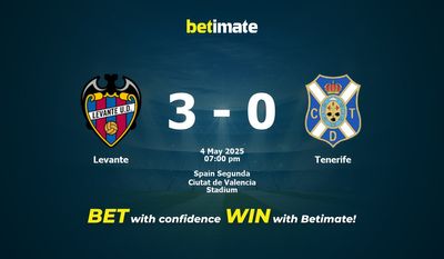 Dự đoán Levante vs Tenerife, Tỷ lệ cược & Mẹo cá cược 05/04/2025