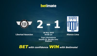 Soi kèo Libertad Asuncion vs Alianza Lima, tỷ lệ cá cược 27/05/2025