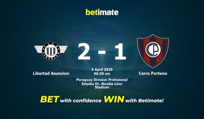 Soi kèo Libertad Asuncion vs Cerro Porteno, Tỷ lệ & Mẹo cá cược 05/04/2025