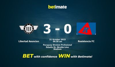 Soi kèo Libertad Asuncion vs resistencia FC, tỷ lệ và tip cá cược 30/10/2023