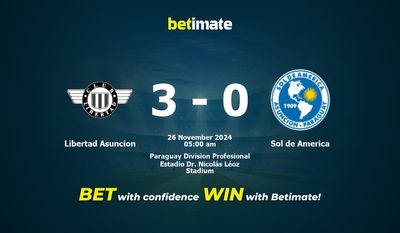 Soi kèo Libertad Asuncion vs Sol de America, Tỷ lệ & Mẹo cá cược 25/11/2024