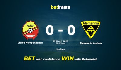 Soi kèo Lierse Kempenzonen vs Alemannia Aachen, Tỷ lệ & Mẹo cá cược 19/03/2025