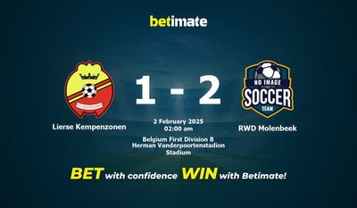 Soi kèo Lierse Kempenzonen vs RWD Molenbeek, Tỷ lệ & Mẹo cá cược 01/02/2025