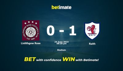 Soi kèo dự đoán Linlithgow Rose vs Raith ngày 24/06/2023