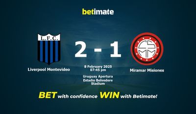 Dự đoán Liverpool Montevideo vs Miramar Misiones, Tỷ lệ cược & Mẹo cá cược 02/08/2025