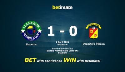Soi kèo Llaneros vs Deportivo Pereira, tỷ lệ và tip cá cược 01/04/2025