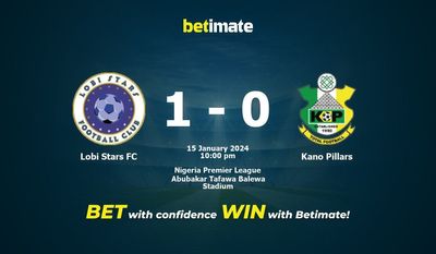 Dự đoán Lobi Stars FC vs Kano Pillars, Tỷ lệ & Mẹo cá cược 15/01/2024