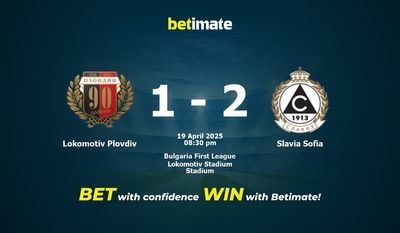 Soi kèo Lokomotiv Plovdiv vs Slavia Sofia, Tỷ lệ & Mẹo cá cược 19/04/2025