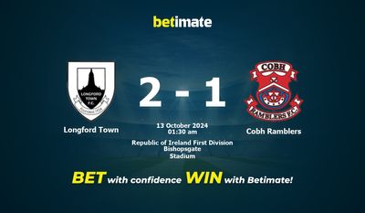 Dự đoán Longford Town vs Cobh Ramblers, Tỷ lệ cược & Mẹo cá cược 10/12/2024