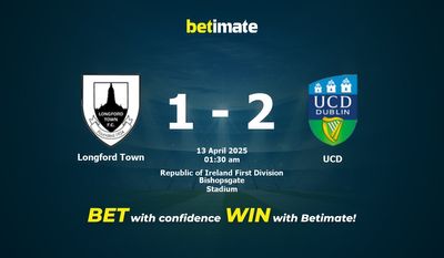 Dự đoán Longford Town vs UCD, Tỷ lệ cược & Mẹo cá cược 04/12/2025