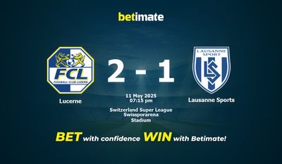 Dự đoán thể thao Lucerne vs Lausanne, Tỷ lệ cược & Mẹo cá cược 05/11/2025
