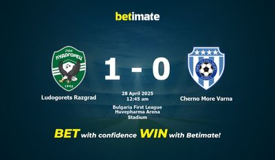 Ludogorets Razgrad vs Cherno Thêm dự đoán, tỷ lệ và mẹo cá cược 27/04/2025
