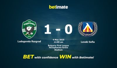Soi kèo Ludogorets Razgrad vs Levski Sofia, tỷ lệ và tip cá cược 03/05/2025