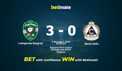 Soi kèo Ludogorets Razgrad vs Slavia Sofia, Tỷ lệ & Mẹo cá cược 01/12/2024