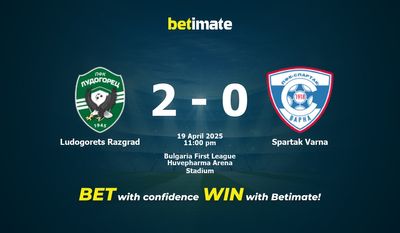 Soi kèo Ludogorets Razgrad vs Spartak Varna, Tỷ lệ & Mẹo cá cược 19/04/2025