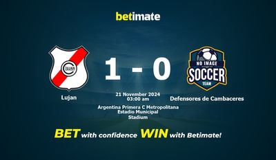 Dự đoán Lujan vs Defensores de Cambaceres, Tỷ lệ & Mẹo cá cược 20/11/2024