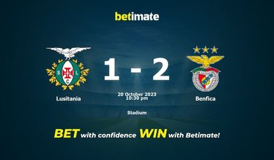 Soi kèo Lusitania vs Benfica, Tỷ lệ & Mẹo cá cược 20/10/2023