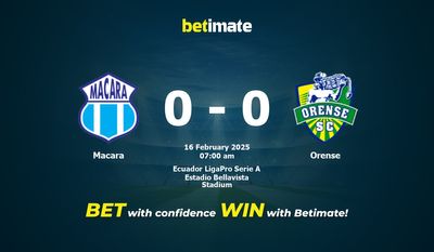 Dự đoán Macara vs Orense, Tỷ lệ cược & Mẹo cá cược 02/16/2025