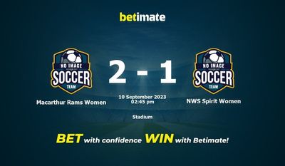 Dự đoán Macarthur Rams Women vs NWS Spirit Women, tỷ lệ và mẹo cá cược 10/09/2023