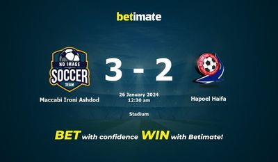 Dự đoán Maccabi Ironi Ashdod vs Hapoel Haifa, Tỷ lệ & Mẹo cá cược 25/01/2024