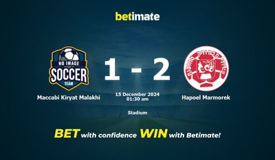 Dự đoán Maccabi Kiryat Malakhi vs Hapoel Marmorek, Tỷ lệ & Mẹo cá cược 14/12/2024