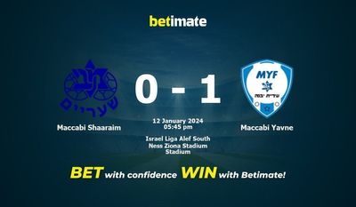 Dự đoán Maccabi Shaaraim vs Maccabi Yavne, Tỷ lệ & Mẹo cá cược 12/01/2024