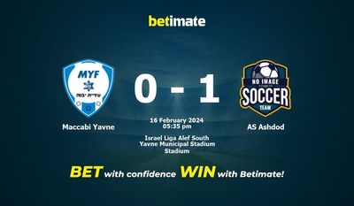 Dự đoán Maccabi Yavne vs AS Ashdod, tỷ lệ cá cược 16/02/2024
