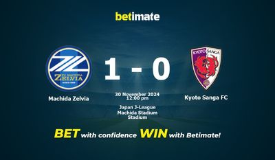 Dự đoán Machida Zelvia vs Kyoto Sanga FC, Tỷ lệ cược & Mẹo cá cược 30/11/2024