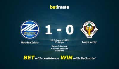 Dự đoán Machida Zelvia vs Tokyo Verdy, Tỷ lệ cược & Mẹo cá cược 26/02/2025