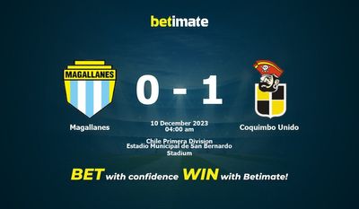 Soi kèo Magallanes vs Coquimbo Unido, Tỷ lệ & Mẹo cá cược 09/12/2023