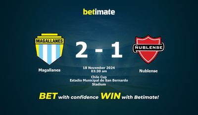 Dự đoán Magallanes vs Nublense, Tỷ lệ cược & Mẹo cá cược 17/11/2024