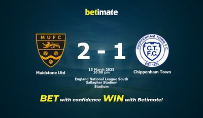 Dự đoán Maidstone Utd vs Chippenham Town, Tỷ lệ cược & Mẹo cá cược 03/15/2025