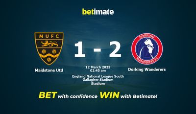 Dự đoán Maidstone Utd vs Dorking Wanderers, Tỷ lệ cược & Mẹo cá cược 03/11/2025